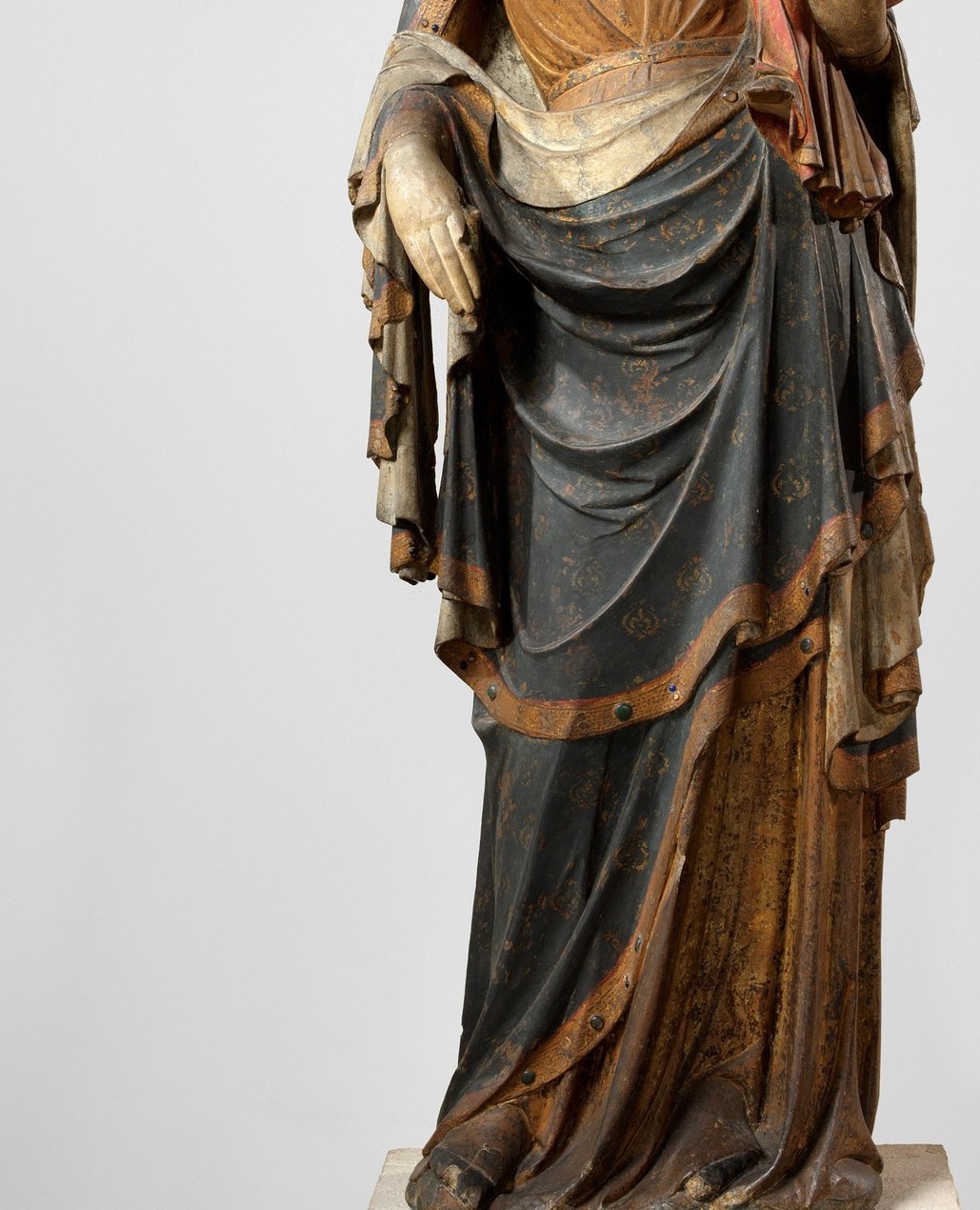 In the 1340s, one color cost more than gold.