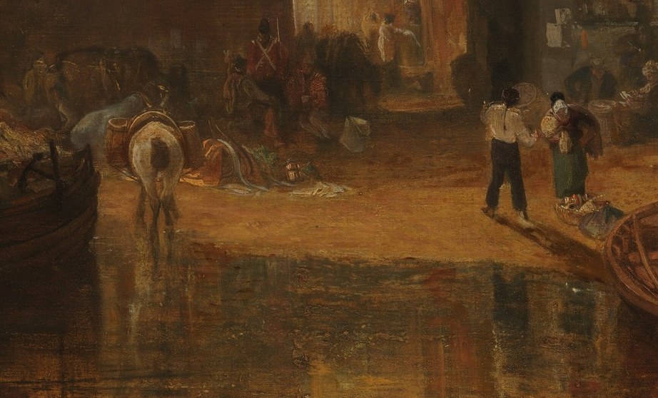 Look among the gathered townspeople.