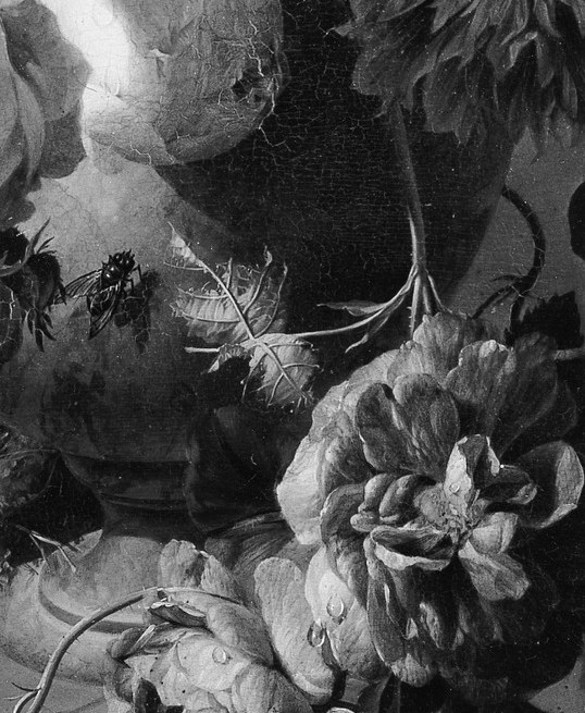 But look closer, there is more than just flowers.