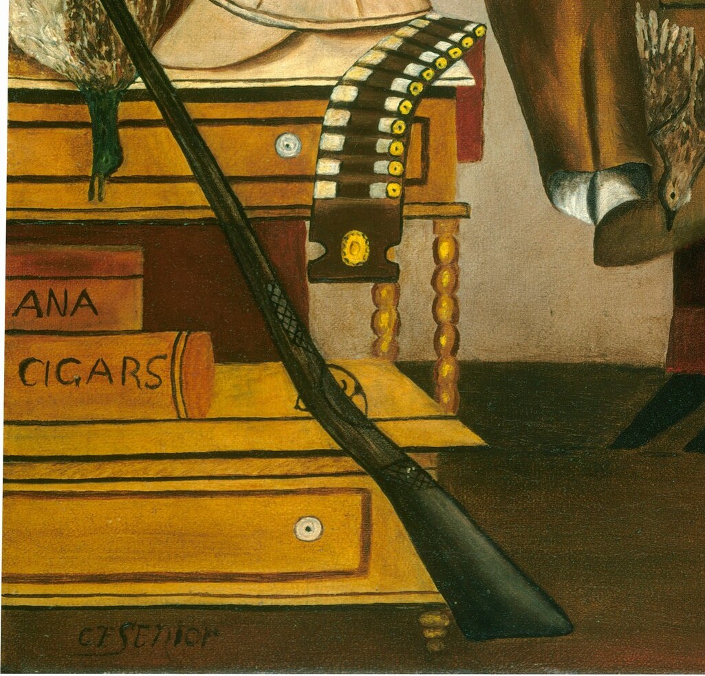 C.F. Senior painted this in 1881. Almost nothing else is known of him.