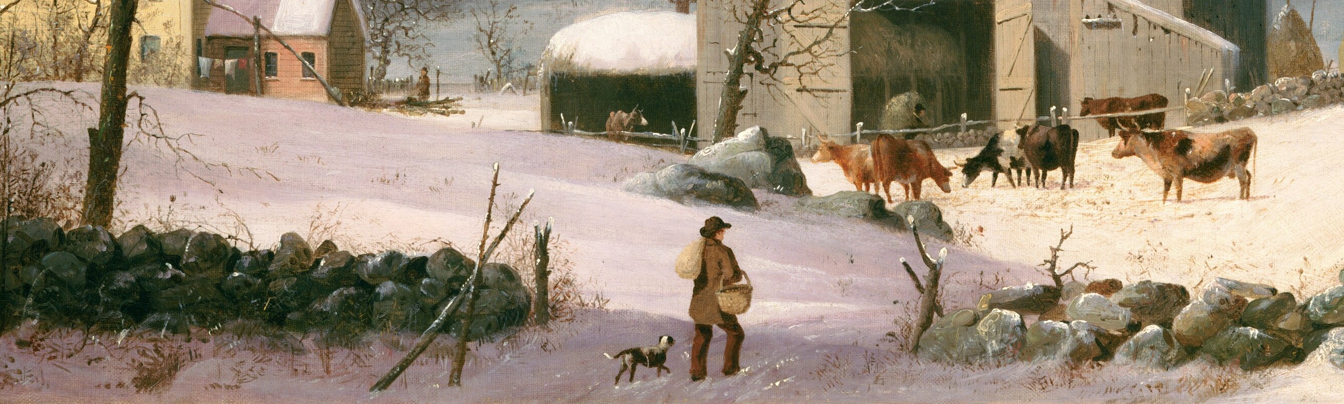 But look closely at the left foreground, by the road.