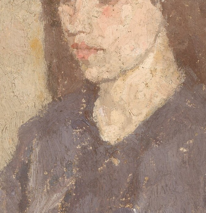 She preferred quiet portraits of unknown women, like this one.
