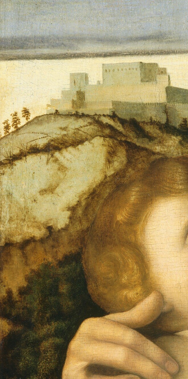 The painter knew the new medium could hold light inside the color itself.