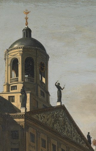 The painter was famous for his detailed cityscapes.