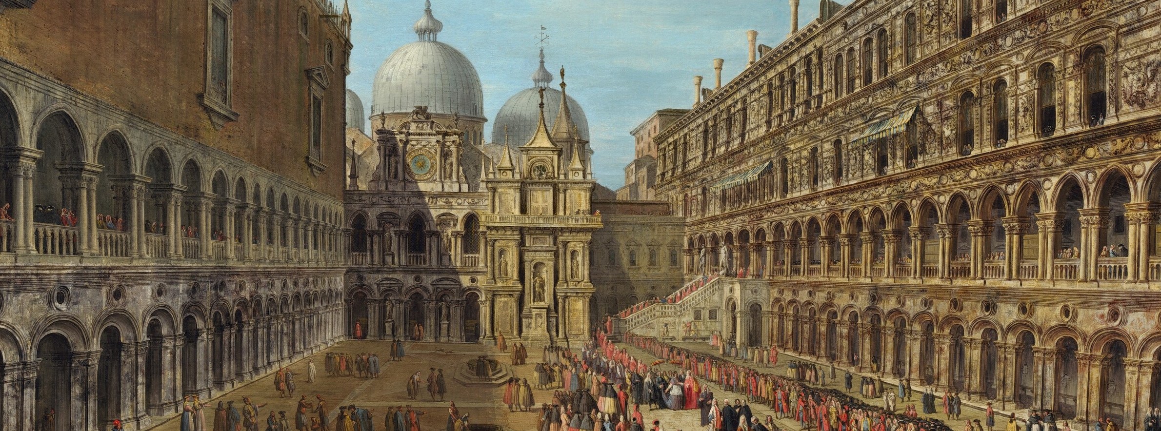 Antonio Joli painted this for travelers on the Grand Tour.