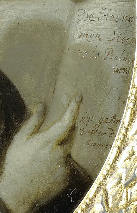 The text on the page confirms his identity as a poet.