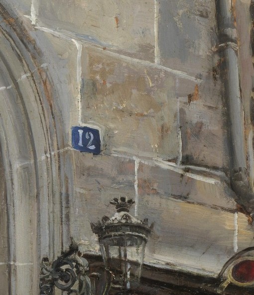 The helmet's gleam is Boldini's true signature.