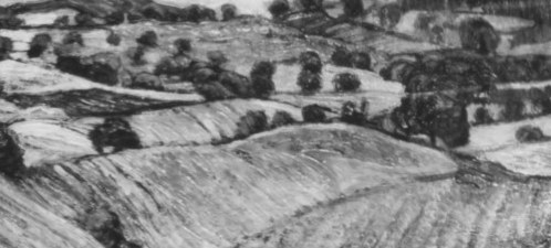 A winding path suggests the routes through this landscape.