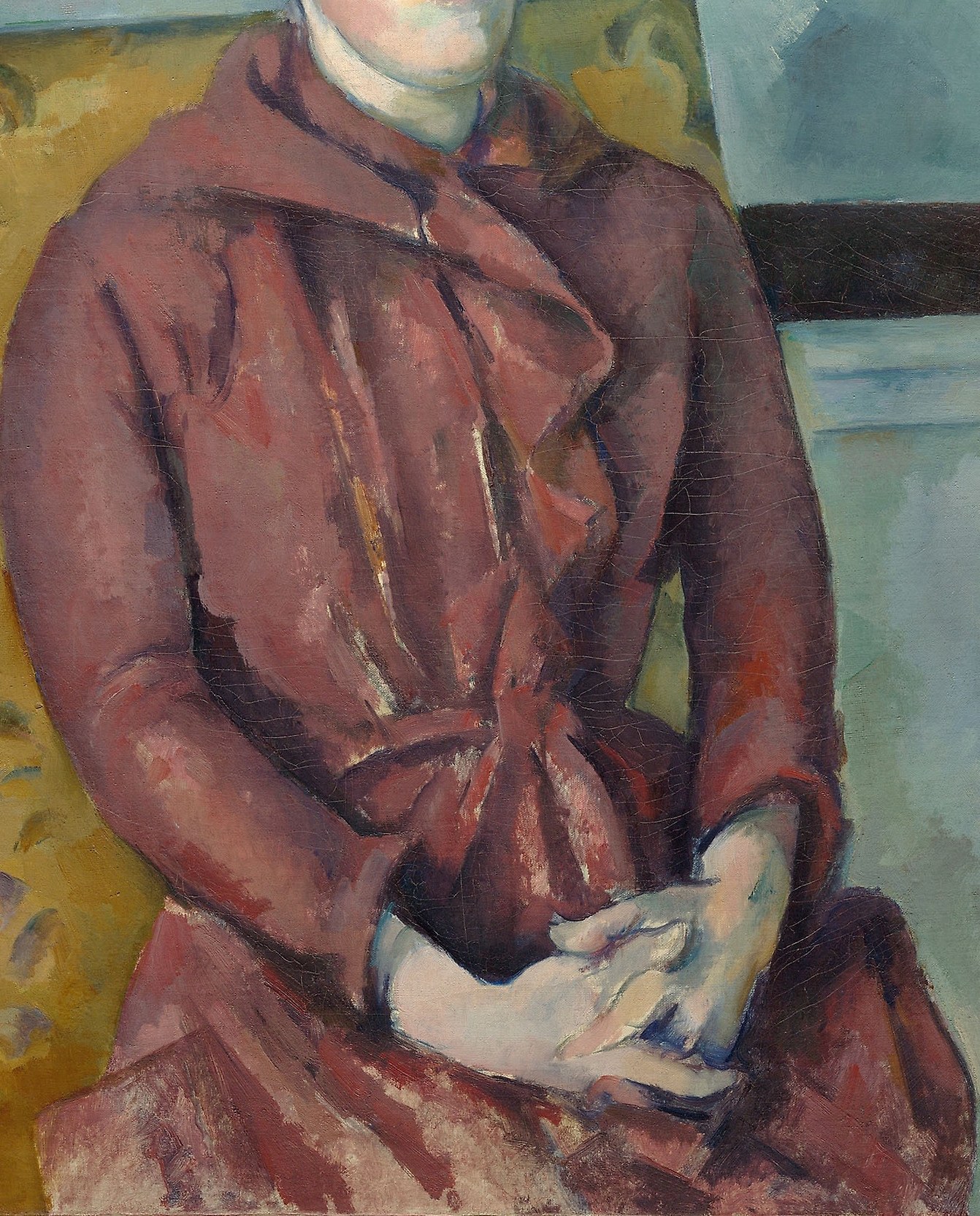 The painter was known for his methodical approach to form.