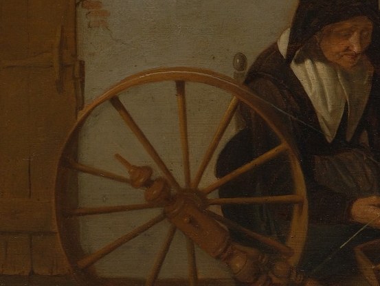 She spins. Her hands never stop.