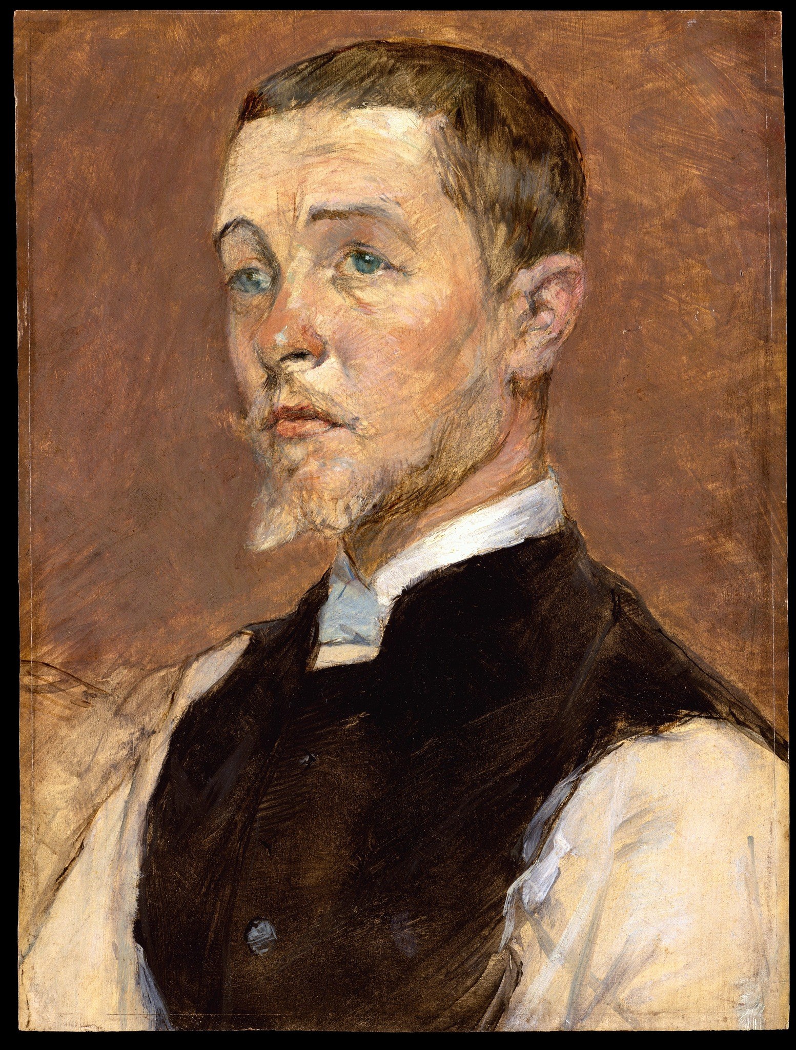 He usually painted the wild nights of Paris.