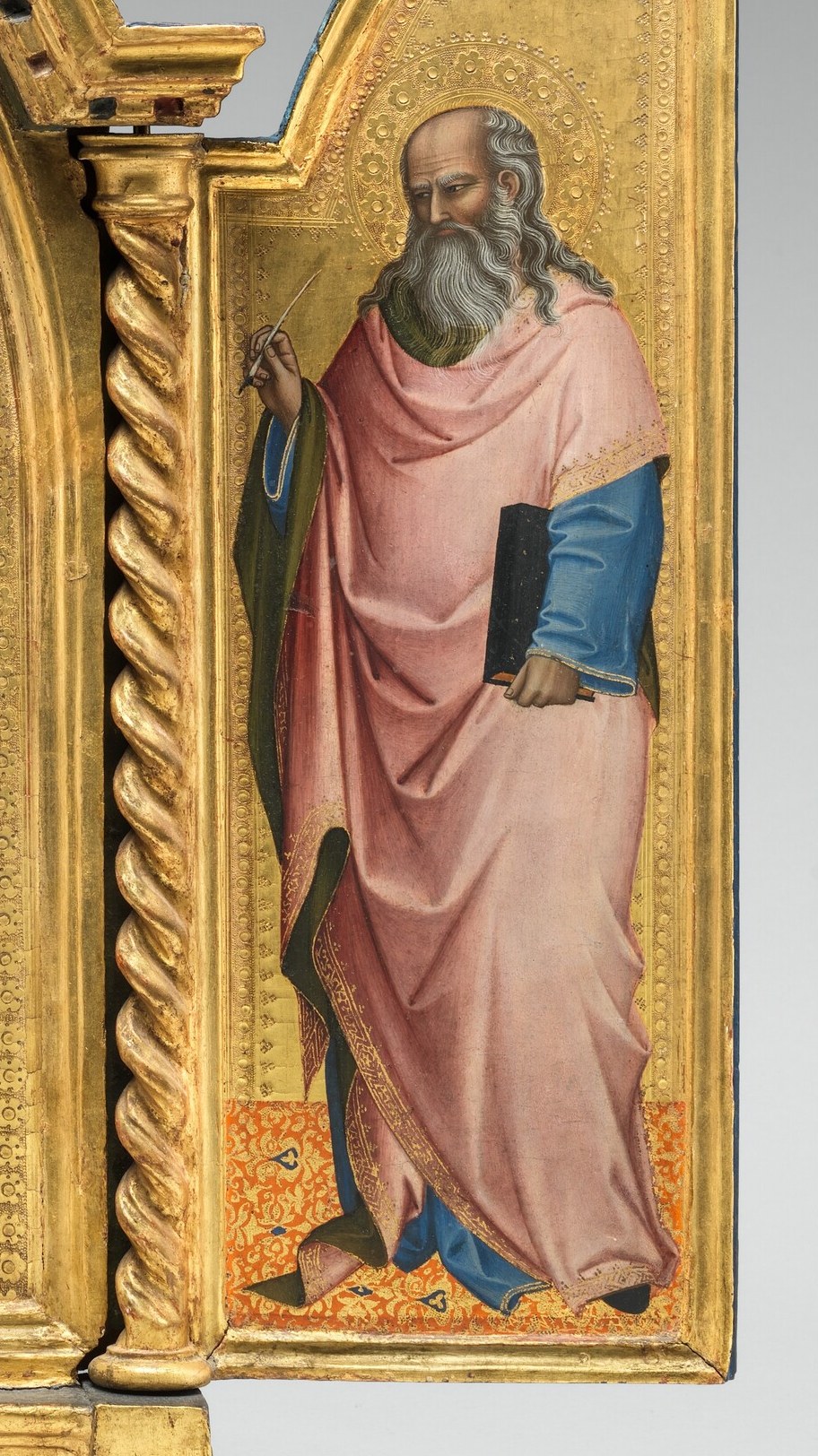 Next, Saint Paul, identified by his scroll.