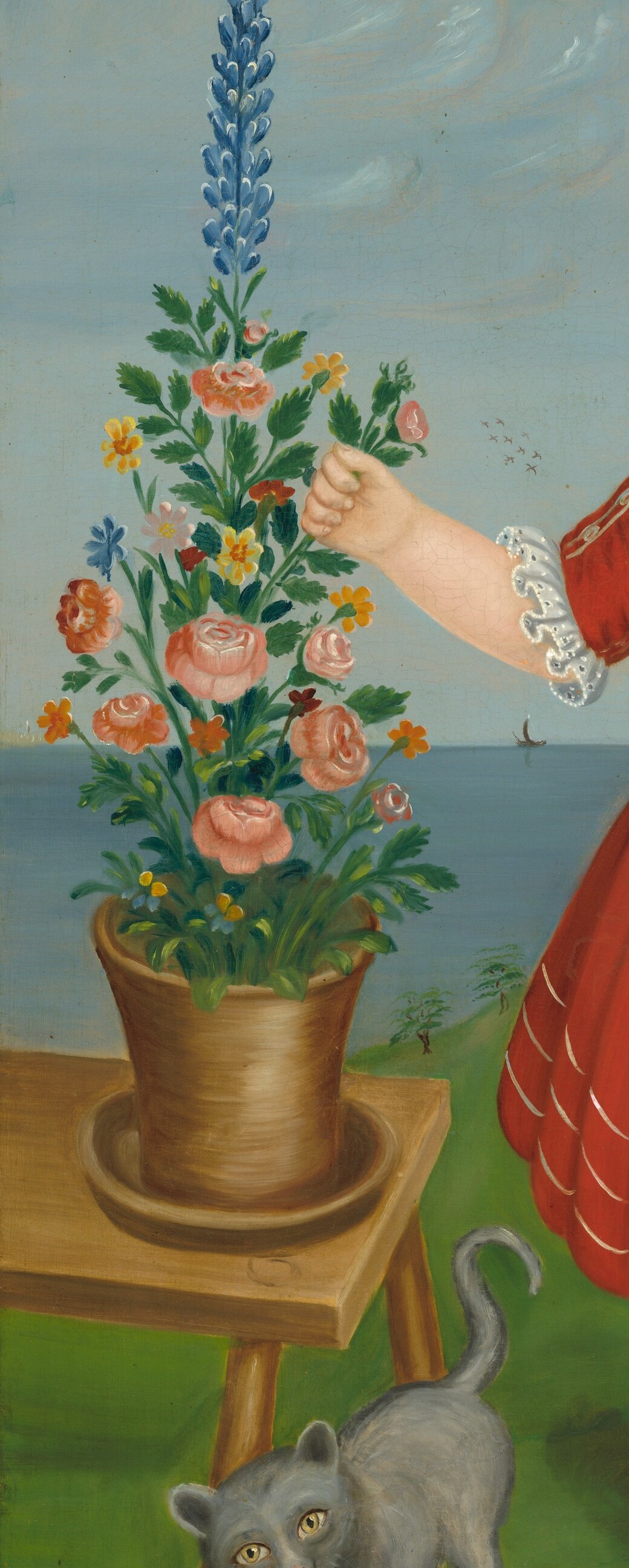 And roses always signify love and remembrance.