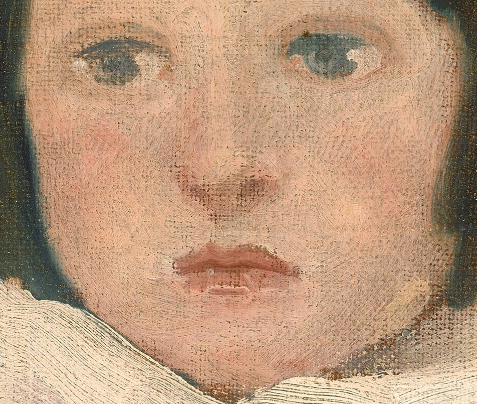 The painter used loose, airy strokes, typical of Impressionism.