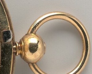 The small ring meant it could be worn as a treasured locket.