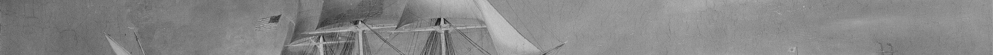 All of it held together by a horizon as flat and true as a shipwright's level.