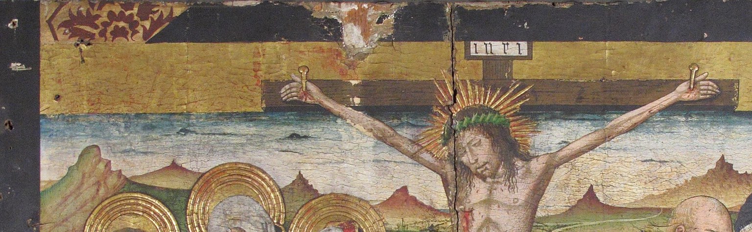 This painter used tempera, a durable egg-based paint.