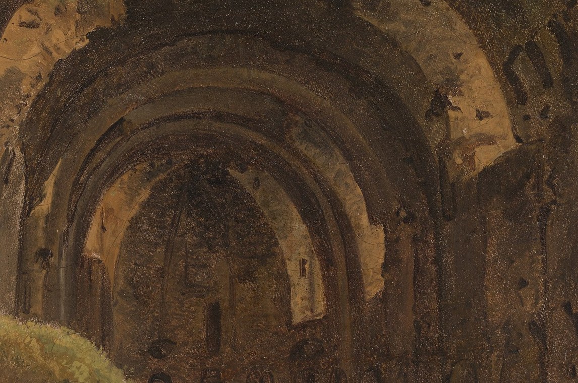 He spent years in Rome, studying ancient structures.