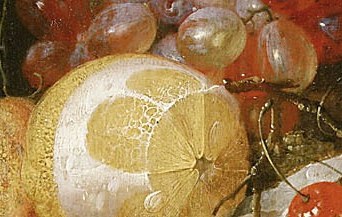 The sliced lemon adds a bitter note, symbolizing life's fleeting sweetness.