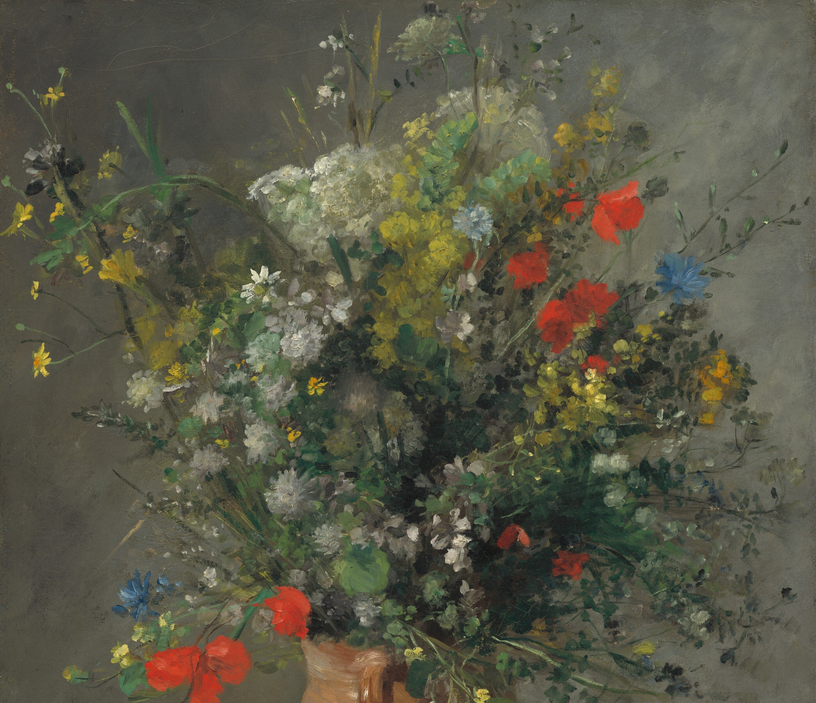 Notice the deep, somber background, atypical for his later work.