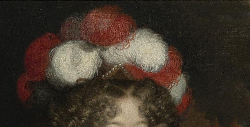 His brush built her status from gold thread and red plumes.