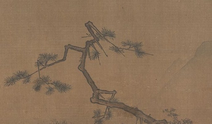 The pine tree is a symbol of longevity and endurance.