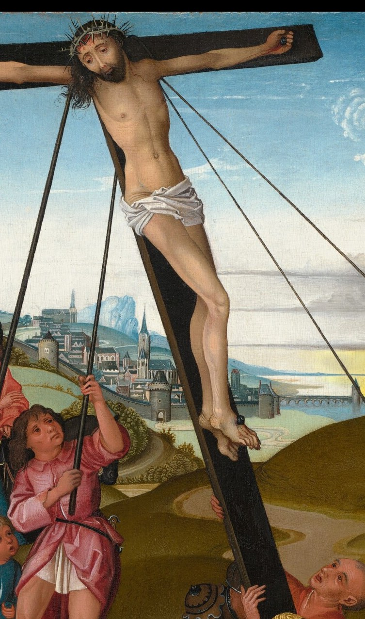 It was painted by an artist known only as 'Master of the Starck Triptych'.