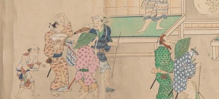 Kabuki was Japan's most popular form of entertainment in 1822.