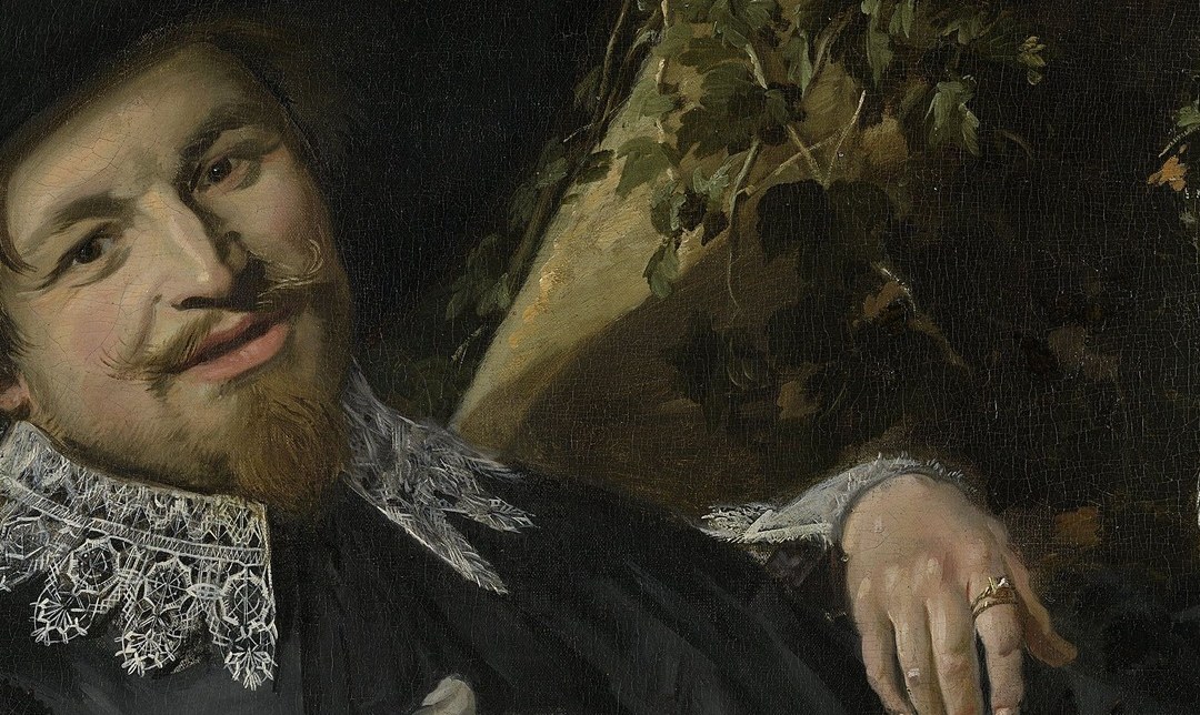 The painter, Frans Hals, was famous for lively portraits.