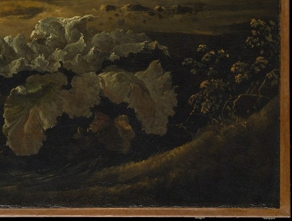 See the precise details of the reeds and foliage.