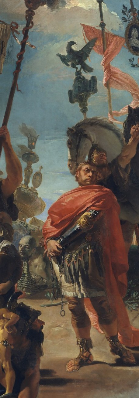Tiepolo painted this in 1729, at the start of his rise.
