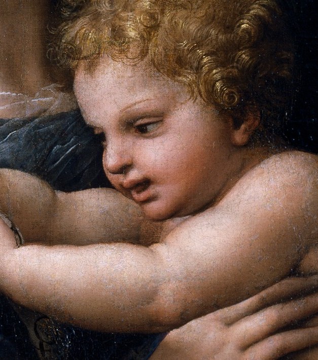His bright, alert eyes and open mouth suggest a lively curiosity and engagement with the world.