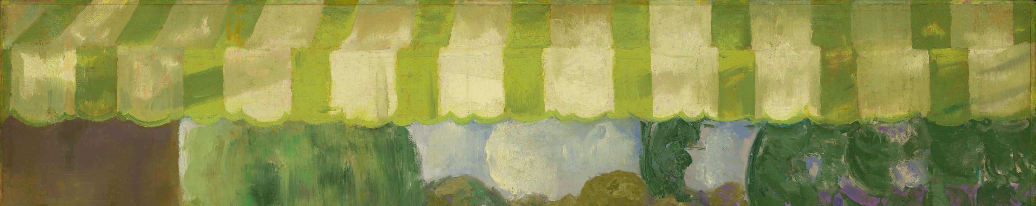 It is a summer afternoon, 1916, on the grass.