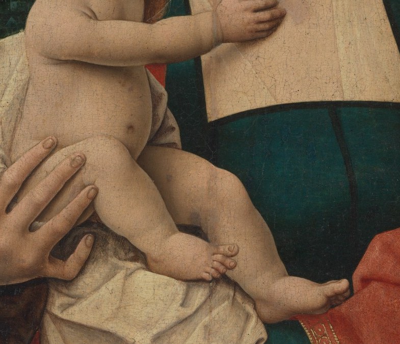 Together they declare: the Queen of Heaven gave earthly life to a son who will redeem the world through sacrifice.