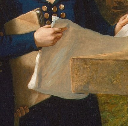 This painting was a cover story.