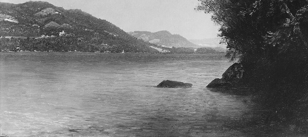Look at the water.