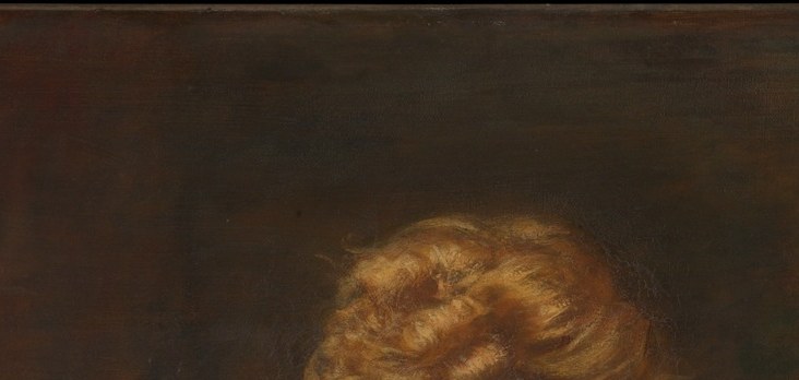 She borrowed a star's costume and became a portrait that fooled the world.