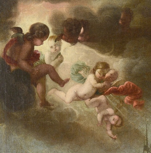 His cherubs seemed too worldly.