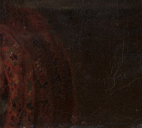 The patterned border shows careful craftsmanship.