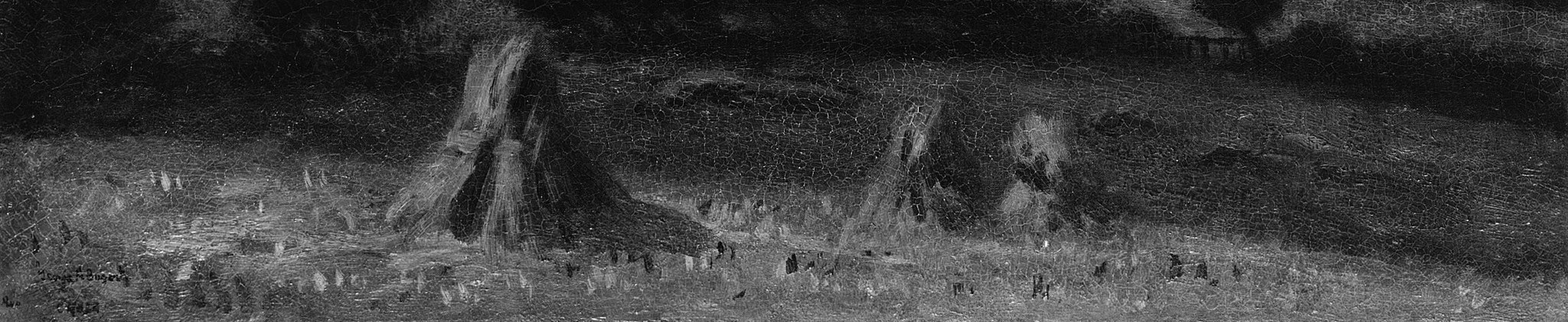 The dark foreground fields show rough texture.