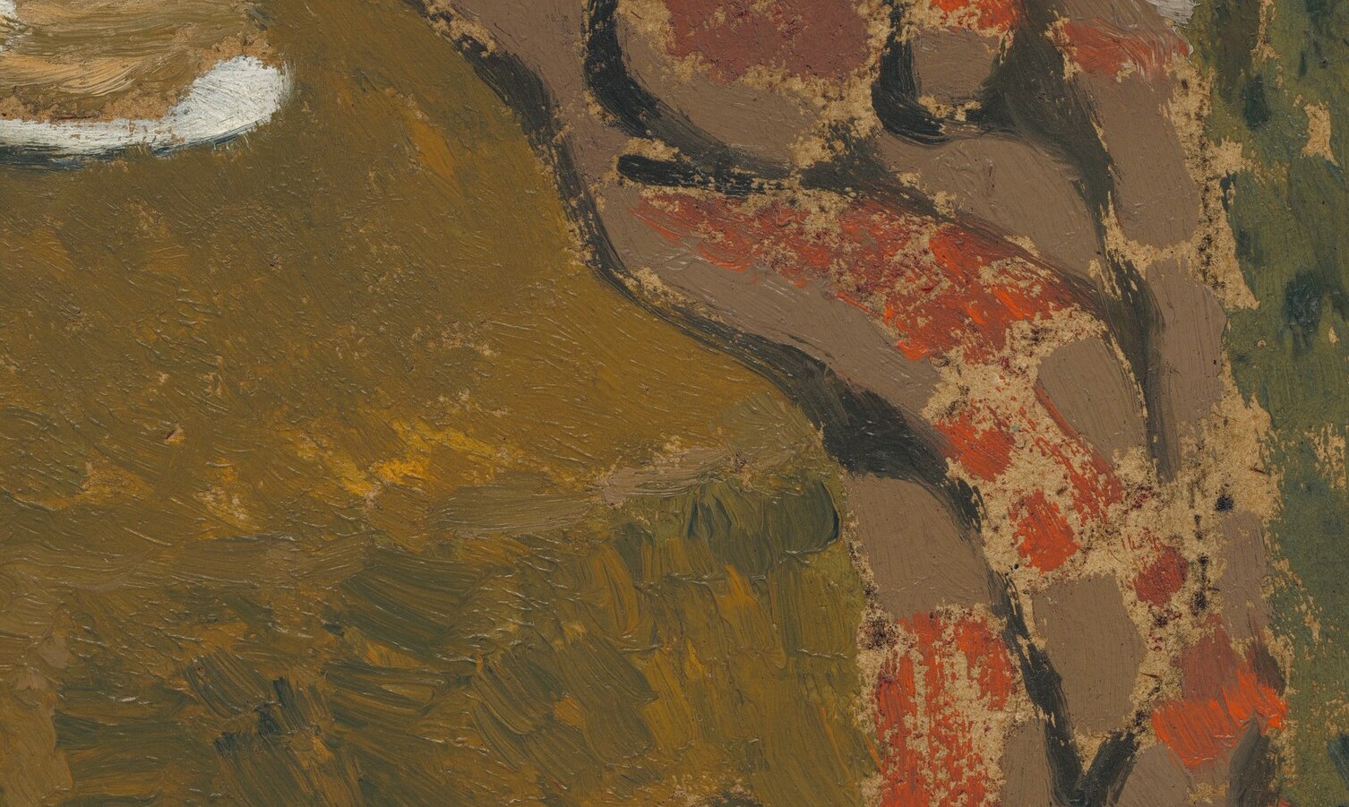 Their creed: a painting is a flat surface covered with colors.