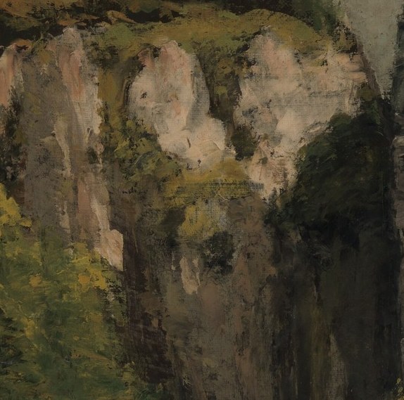 Even in exile, he observed and painted the world directly.