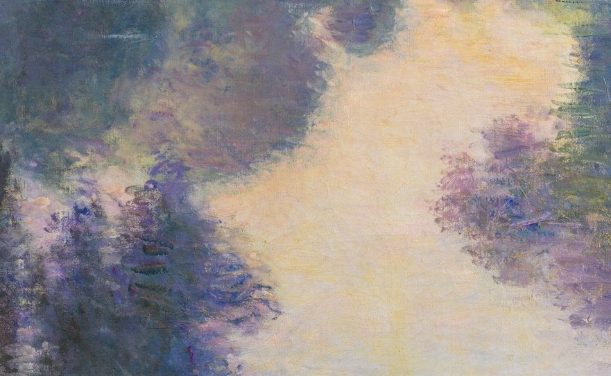 Only oil paint can conjure this shimmering illusion.