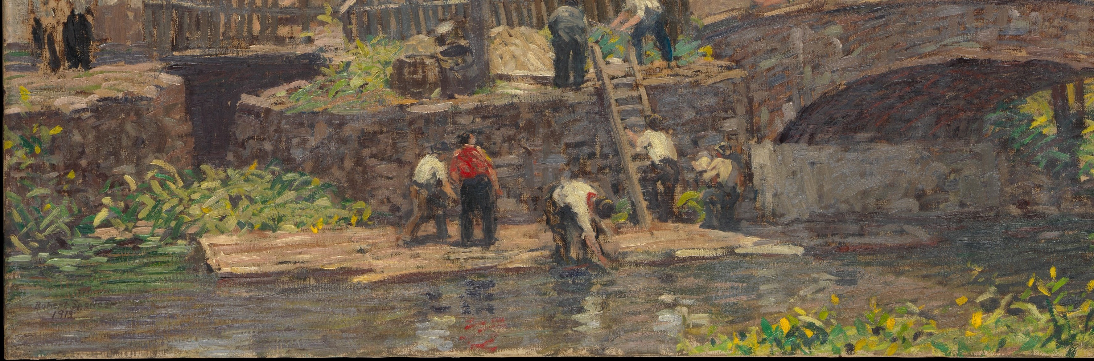The mill is already closed. The work is for a ghost.