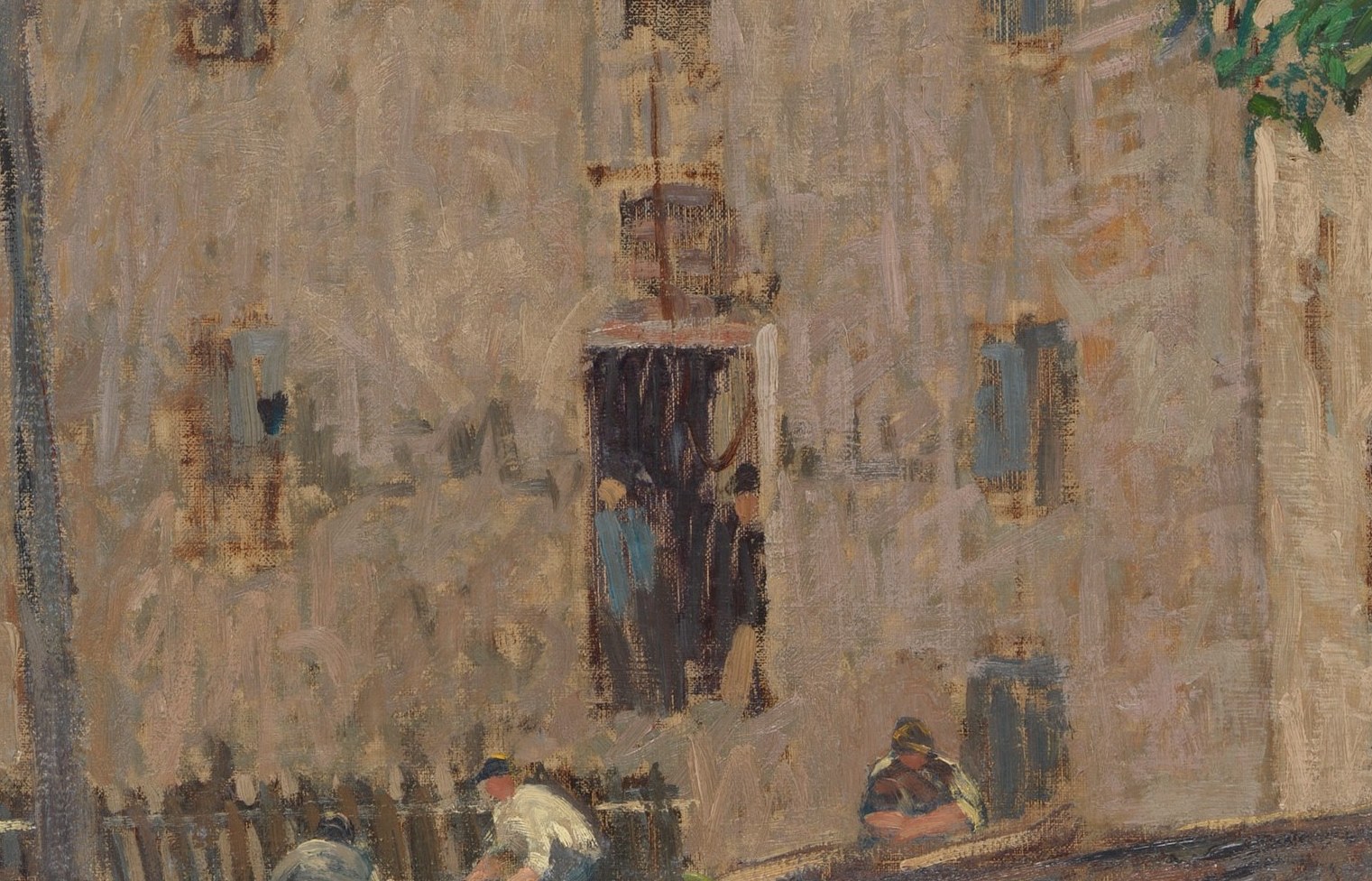 Robert Spencer painted not industry, but its quiet aftermath.