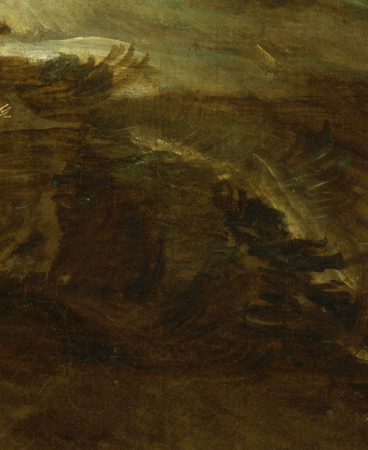 But the artist remains unknown. Only 'Emilian 16th Century.'