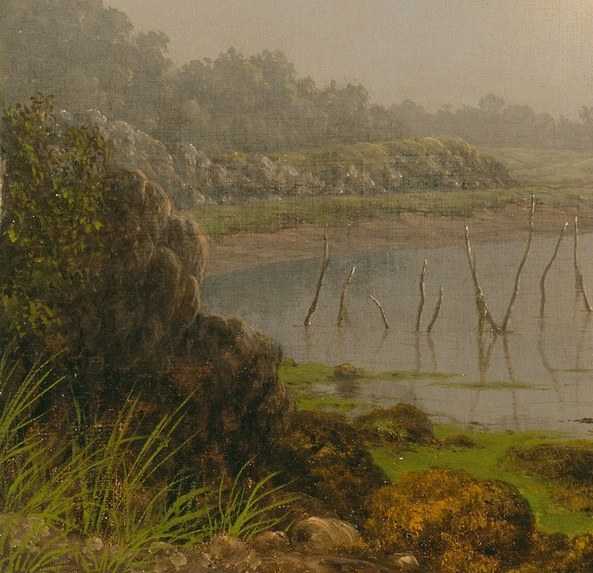 The painter focused on America's quiet coastlines.