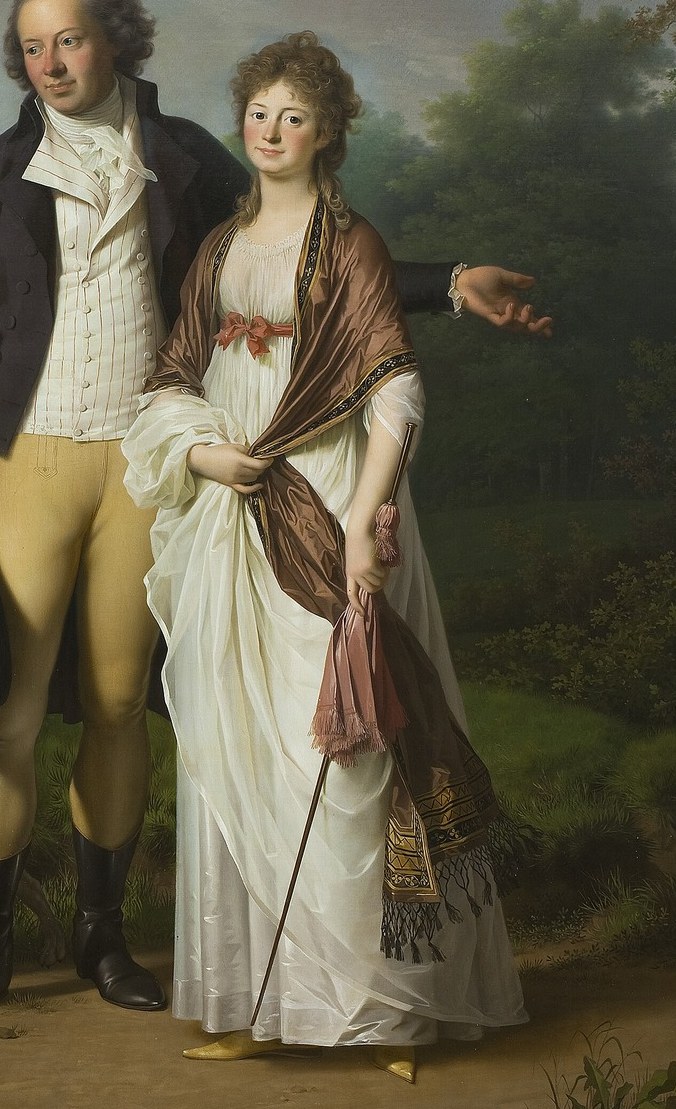 He captures the family's calm elegance in a natural setting.