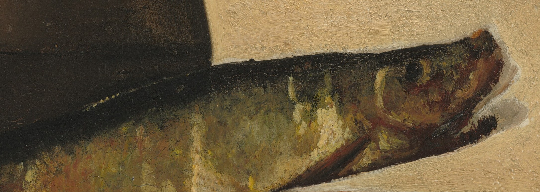 In 17th-century Dutch tradition, a dead fish meant the end of life.