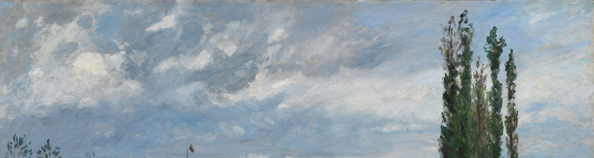 The painter had arrived home the year before to find it destroyed.